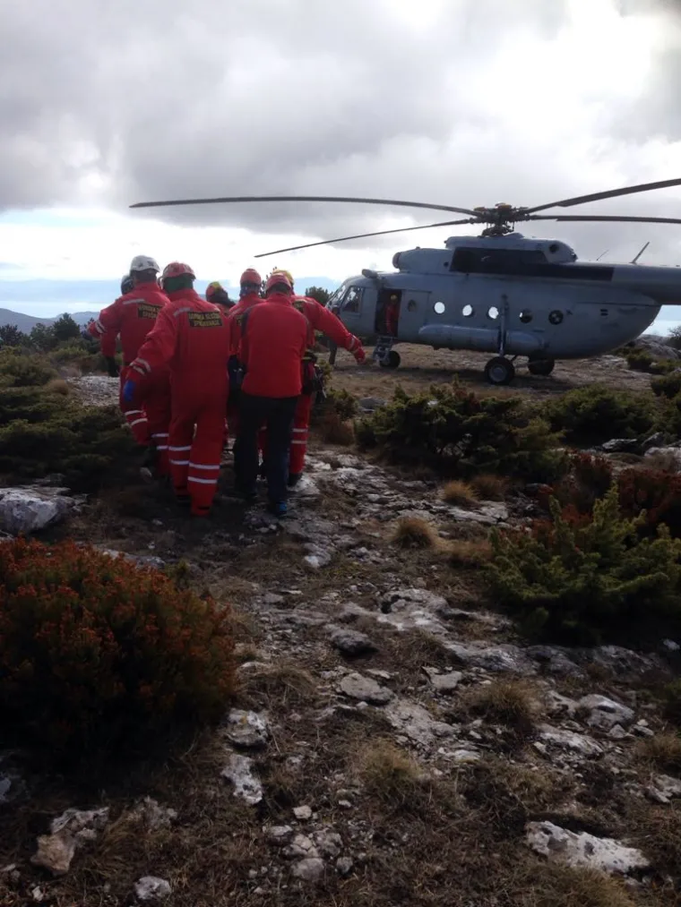 Akcija je provedena u 11:45, ranije nisu mogli zbog niskih oblaka
