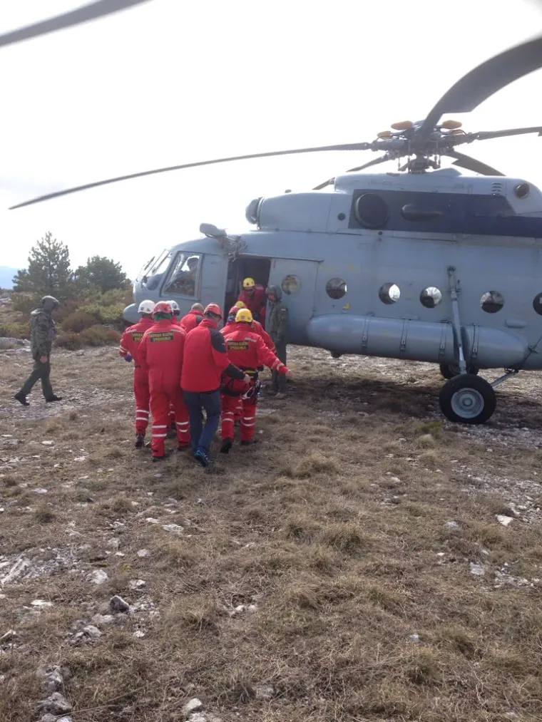 Akcija je provedena u 11:45, ranije nisu mogli zbog niskih oblaka