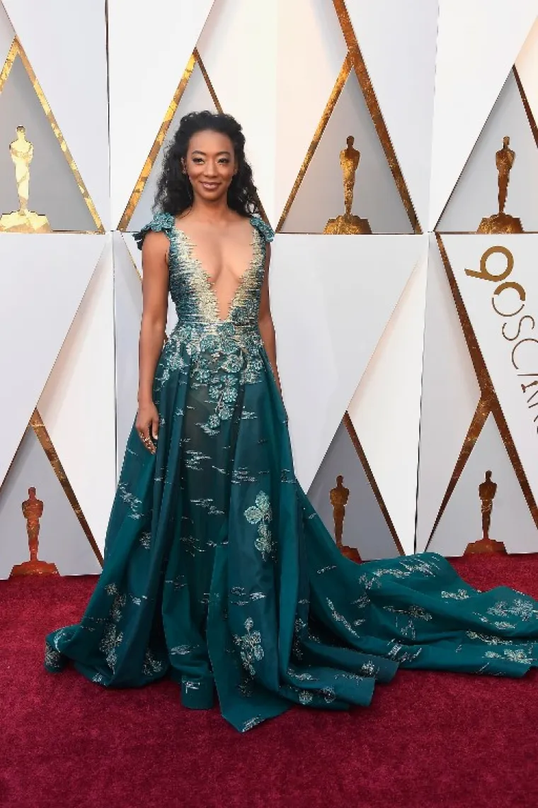 Betty Gabriel u  Tony Ward Couture haljini