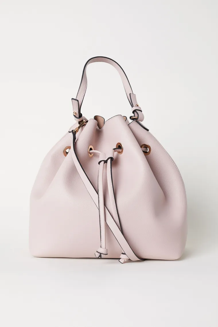 Svijetlo ružičasta bucket torba, H&amp;M, 220,54 kune