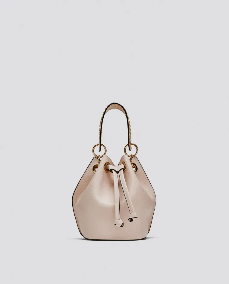 Mini vrećasta torbica s obručima, Zara, 179,90 kuna