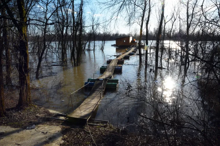 Sava porasla otapanjem snijega