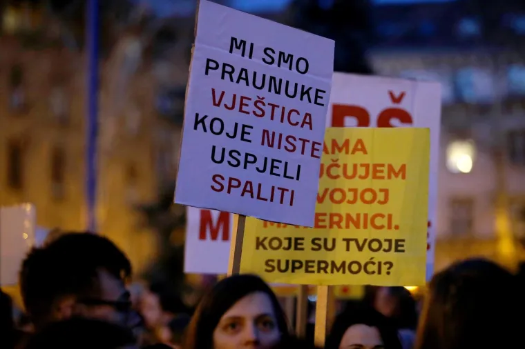 Jučer je održan treći po redu osmomartovski Noćni marš za prava žena: Evo kako je bilo