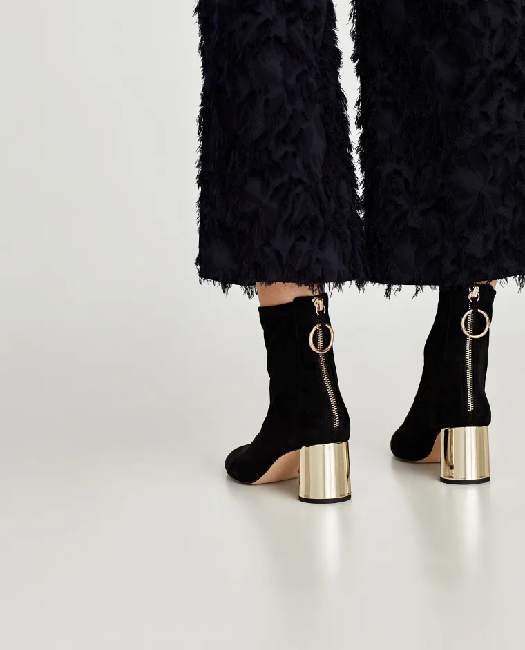 Sandale s metaliziranom petom, Zara, 299,90 kuna