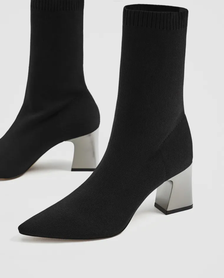 Gležnjače od elastične tkanine, Zara, 399,90 kuna