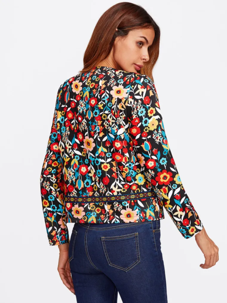 Blazer cvjetnog uzorka, SheIn, 137,75 kuna