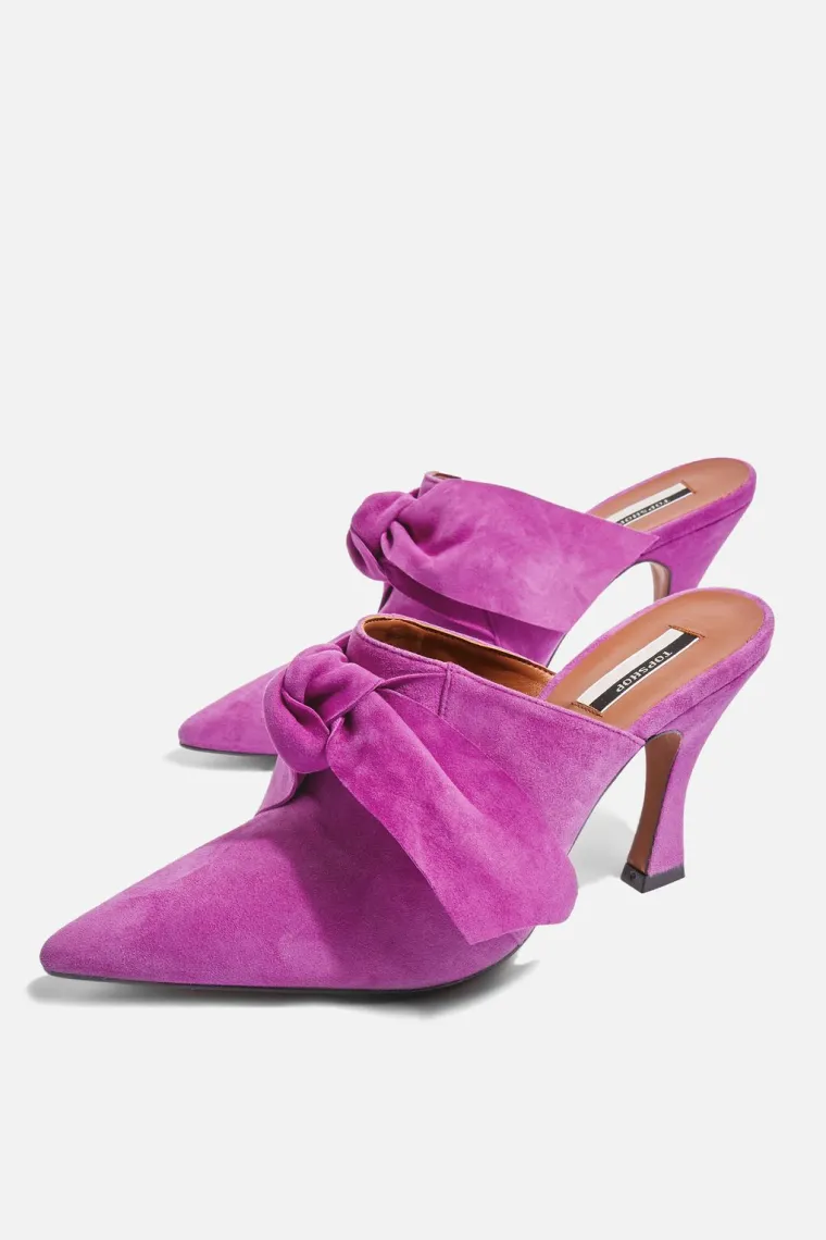 Ljubičaste natikače na petu, Topshop, 571,36 kuna