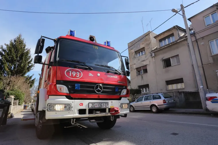 Stan u sredi&scaron;tu Zagreba zahvatio požar, jedna osoba pronađena mrtva