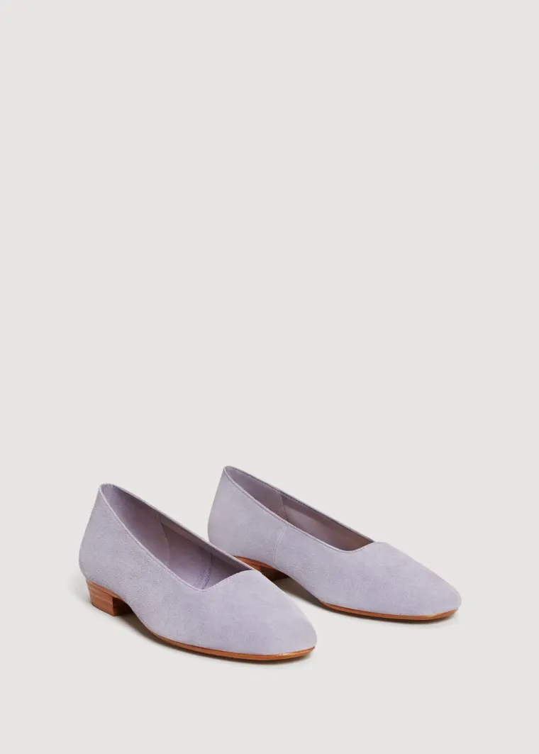 Kožne ravne cipele, Mango, 349,90 kuna