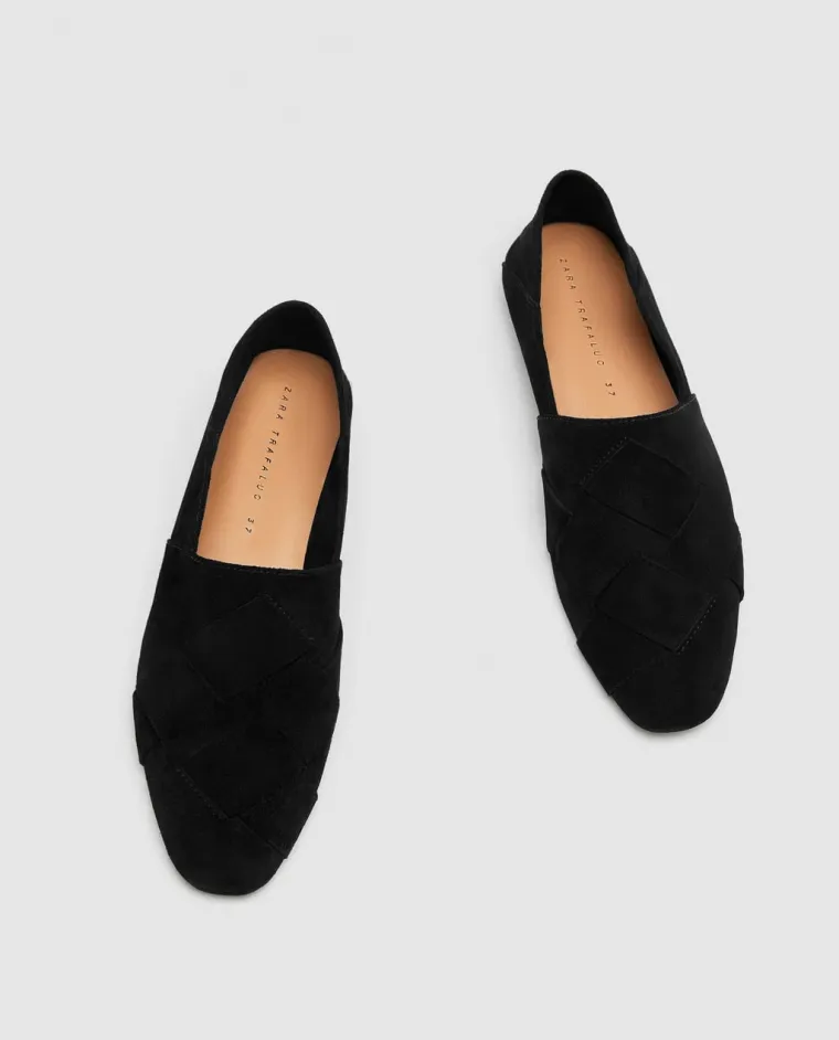Kožne mokasinke s pleterom, Zara, 299,90 kuna