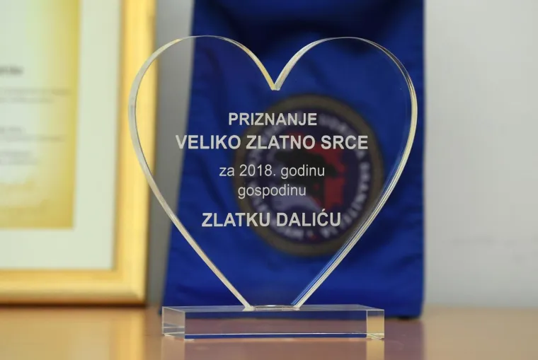 Zlatko Dalić dobio priznanje Veliko zlatno srce