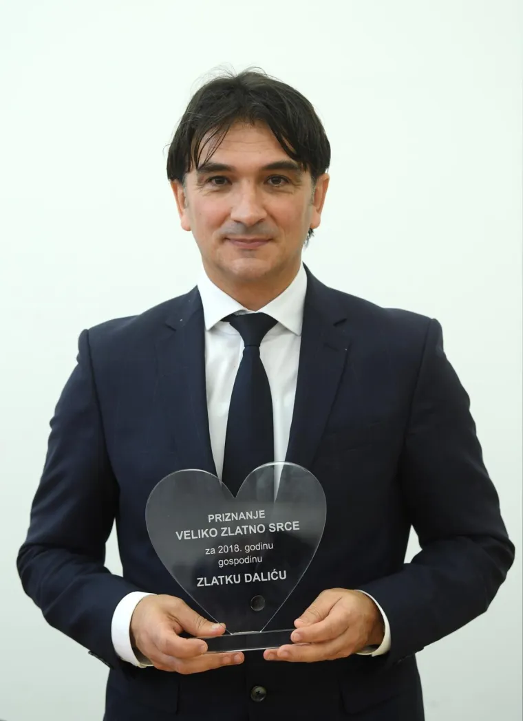 Zlatko Dalić dobio priznanje Veliko zlatno srce