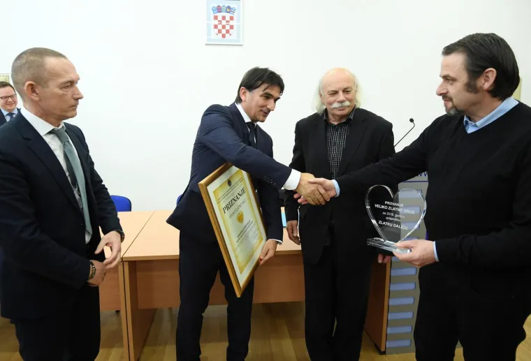 Zlatko Dalić dobio priznanje Veliko zlatno srce