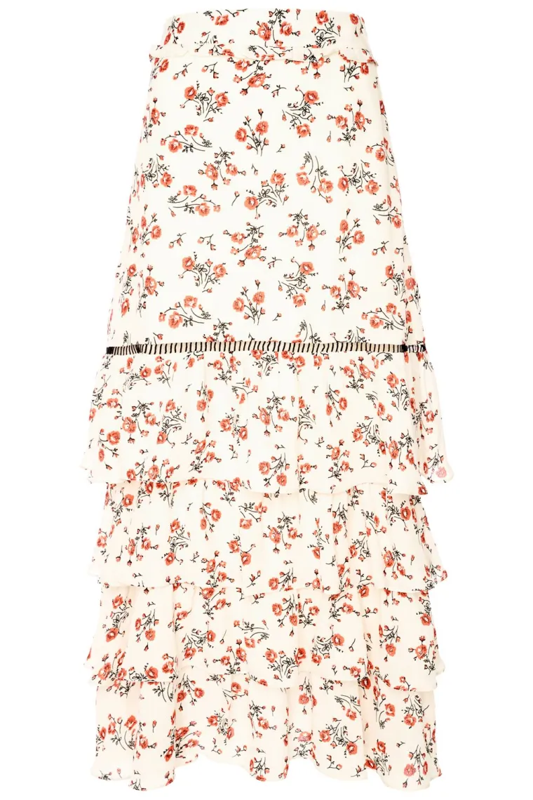Maksi suknja cvjetnog uzorka by Glamorous, Topshop, 378,30 kuna
