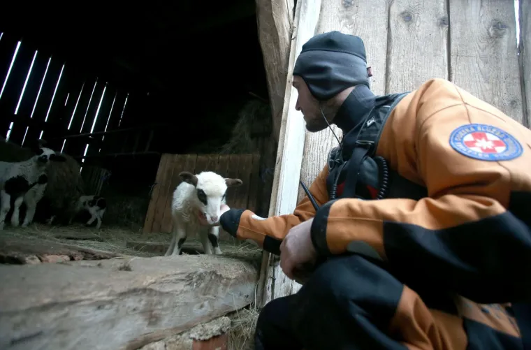 U KOSINJU PROGLA&Scaron;ENO IZVANREDNO STANJE: Sve raspoložive službe vode žestoku bitku s poplavom