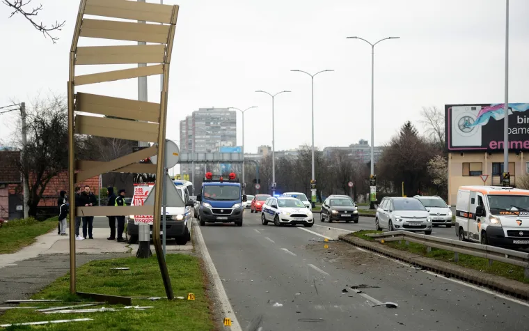 Prometna nesreća na Slavonskoj aveniji