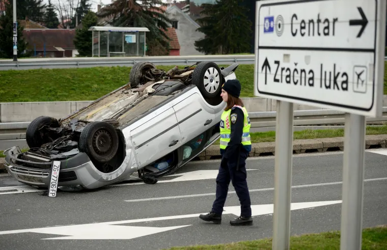Prometna nesreća na Slavonskoj aveniji