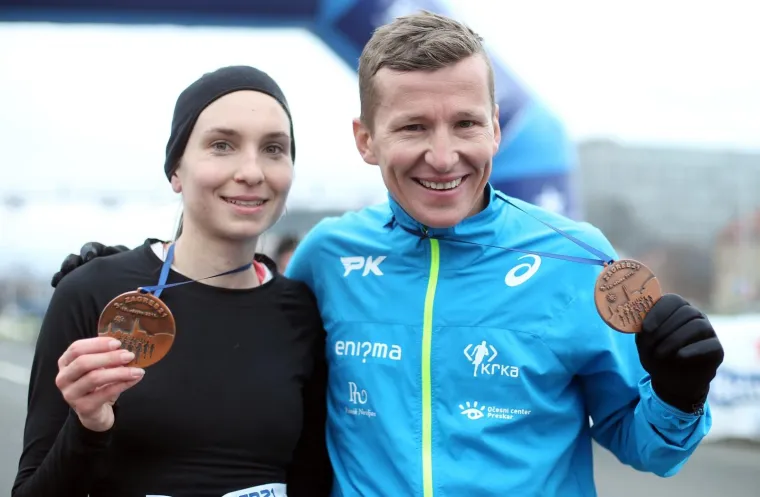 Matea Mato&scaron;ević Hačić i Primož Kobe pobjednici su zagrebačkog proljetnog polumaratona