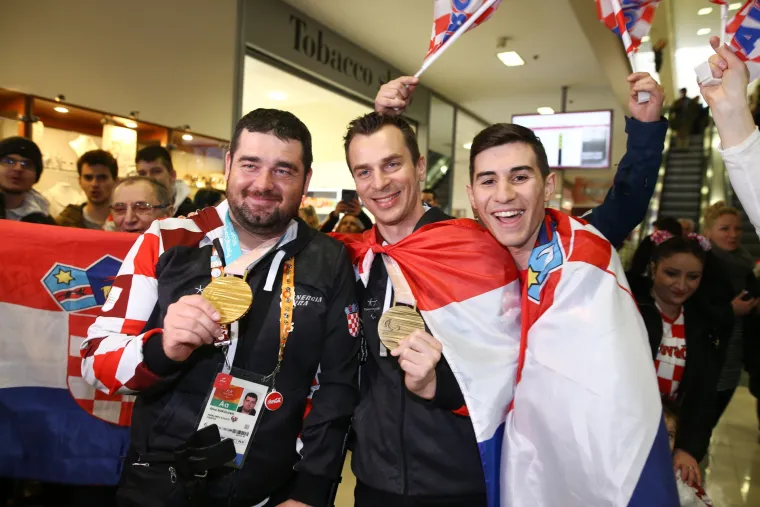 Paraolimpijci se vratili u Hrvatsku