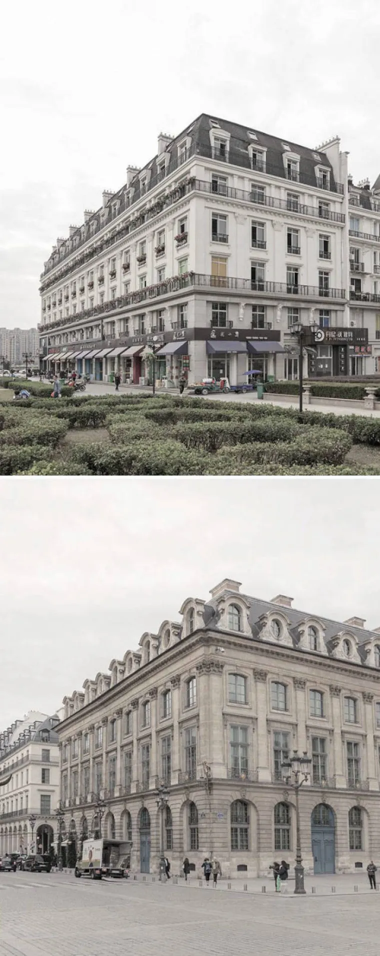 KINEZI DOVELI LAŽNJAKE DO NOVE RAZINE: Iskopirali cijeli grad, provjerite možete li razlikovati Pariz od kopije