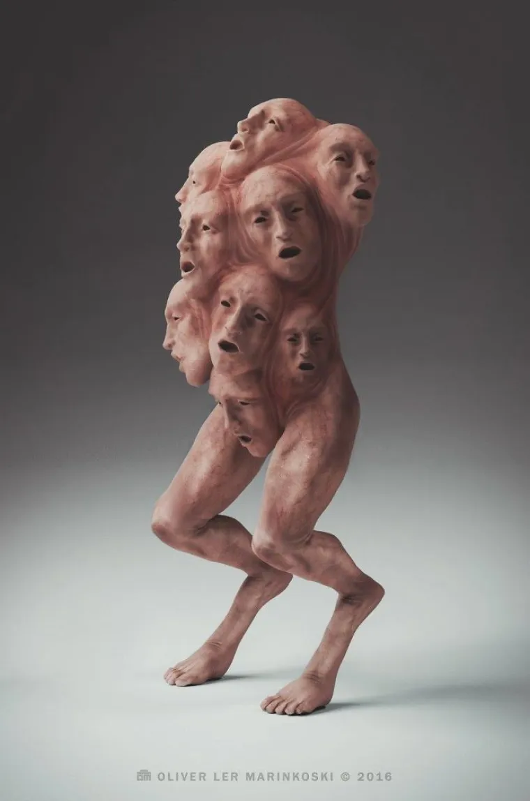 UZNEMIRUJUĆA REMEKDJELA: Nadrealne slike makedonskog umjetnika od kojih će vam se koža naježiti