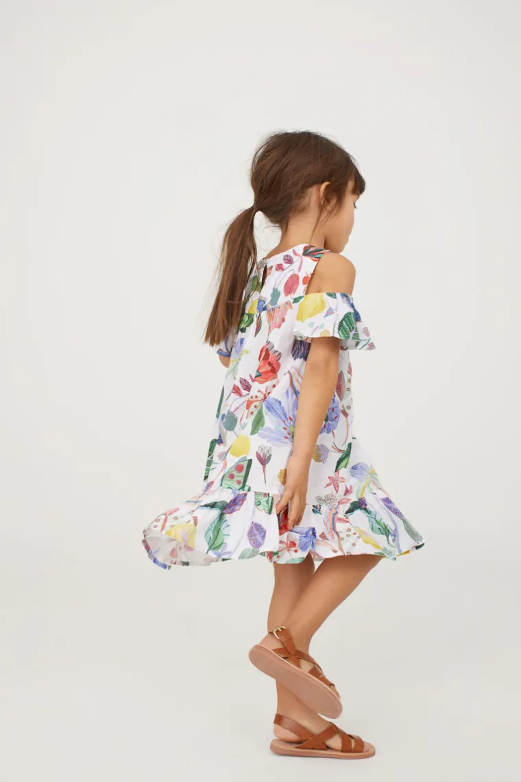 Haljina  s otvorenim ramenima, H&amp;M, 187,42 kune
