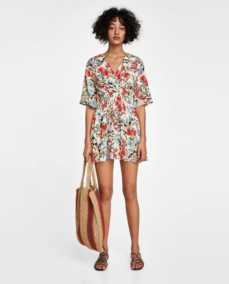 Haljina s cvjetnim uzorkom, Zara, 229,90 kuna