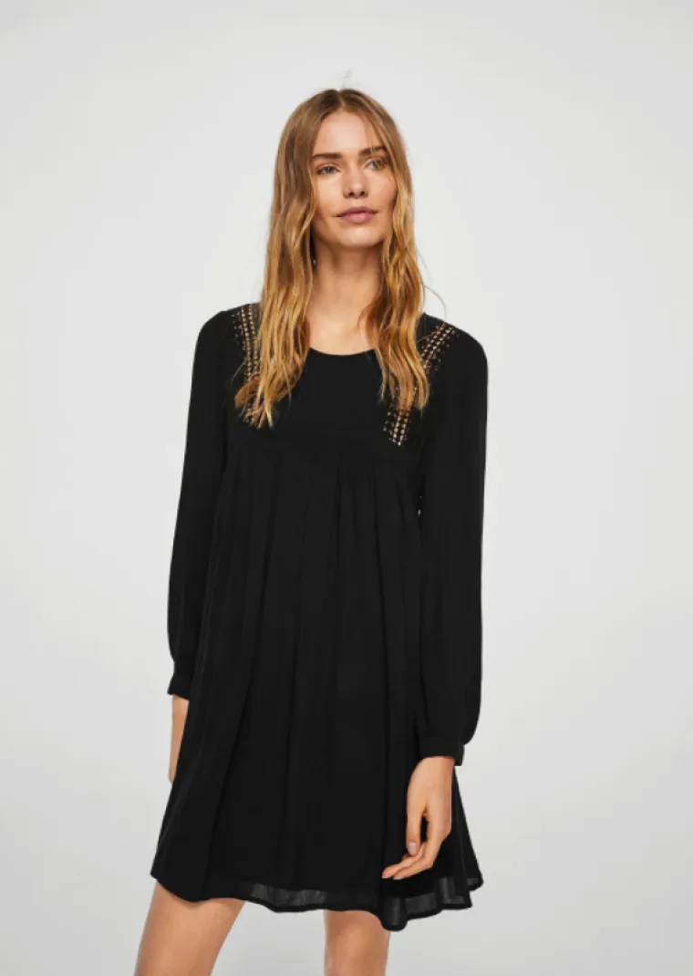 Haljina s rupičastim detaljem, Mango, 349,90 kuna