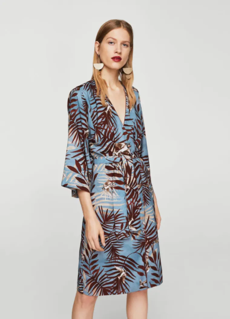 Haljina s printom li&scaron;ća, Mango, 449,90 kuna