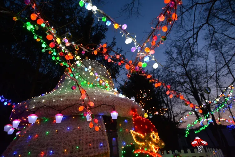 OBITELJ SALAJ IMA I USKRSNU PRIČU: Pogledajte kako su imanje u Čazmi okitili s 30.000 svijetlećih pisanica, pilića i zečića