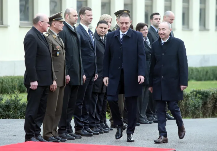 Damir Krstičević primio u službeni posjet rumunjskog ministra obrane Mihai-Viorel Fifora