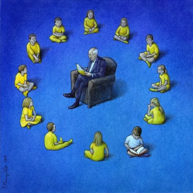 Poljski umjetnik  Pawel Kuczynski stvara ilustracije koje na mračan način opisuje suvremenu svakodnevicu. Neke od njegovih uznemirujućih i jezivih ilustracija modernog društva okupili smo u galeriji.