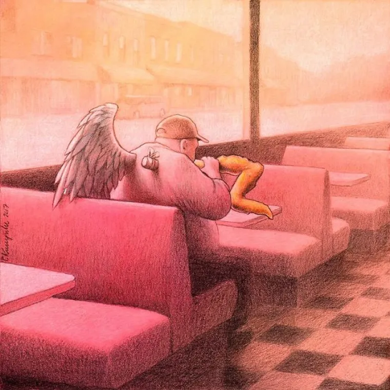 JEZIVE I UZNEMIRUJUĆE ILUSTRACIJE MODERNOG DRUŠTVA: Poznati umjetnik diže prašinu svakom svojom slikom
