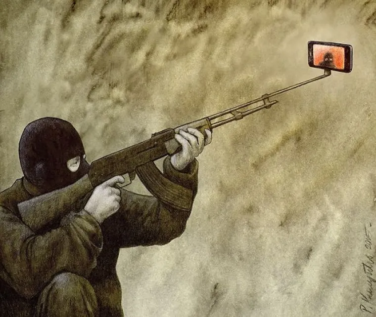 JEZIVE I UZNEMIRUJUĆE ILUSTRACIJE MODERNOG DRUŠTVA: Poznati umjetnik diže prašinu svakom svojom slikom