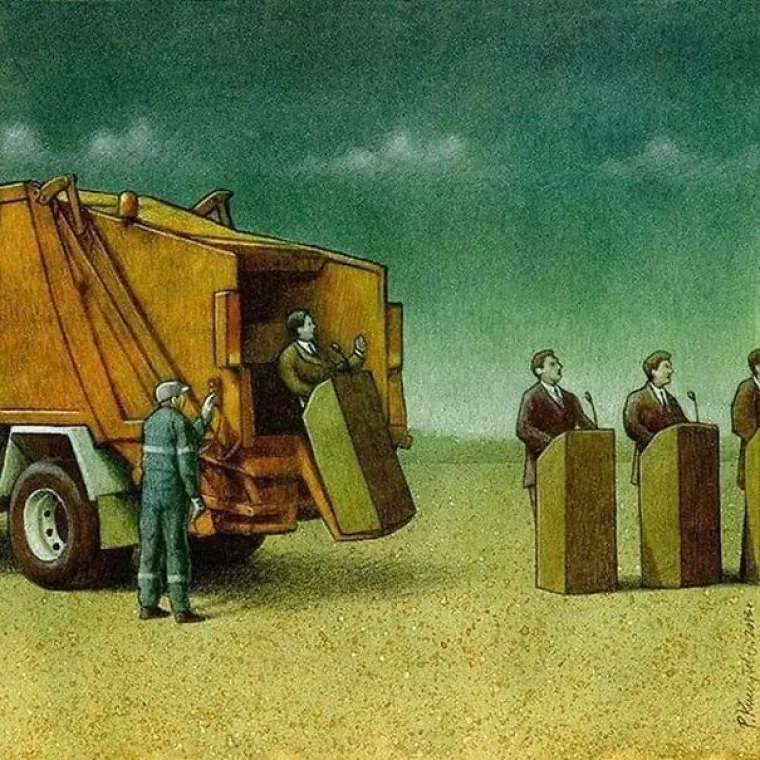 JEZIVE I UZNEMIRUJUĆE ILUSTRACIJE MODERNOG DRUŠTVA: Poznati umjetnik diže prašinu svakom svojom slikom