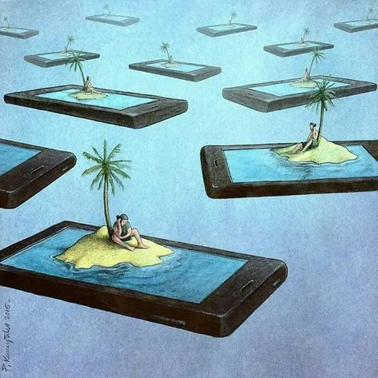 JEZIVE I UZNEMIRUJUĆE ILUSTRACIJE MODERNOG DRUŠTVA: Poznati umjetnik diže prašinu svakom svojom slikom