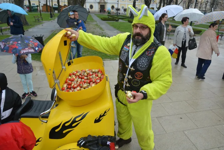 Uskrsni moto zečevi najveća su atrakcija ovih blagdana