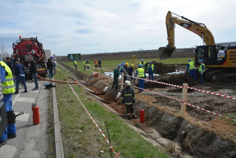 Započela sanacija mjesta ekolo&scaron;kog incidenta koji je zagadio vodu u Brodu