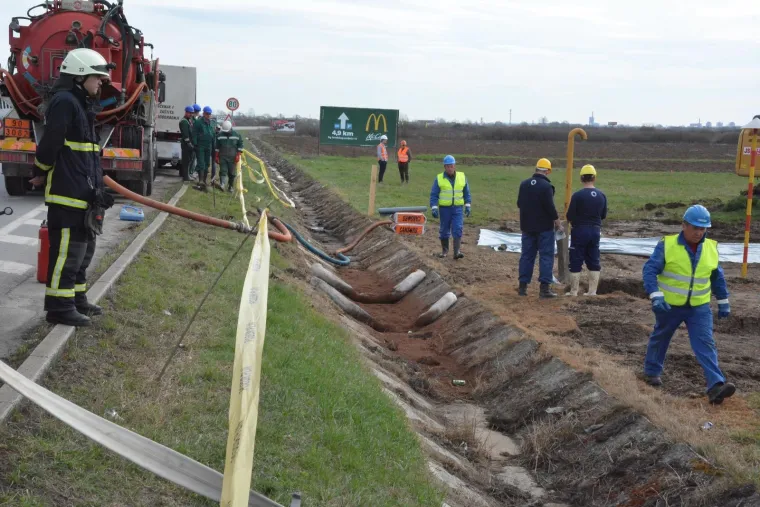 Započela sanacija mjesta ekolo&scaron;kog incidenta koji je zagadio vodu u Brodu