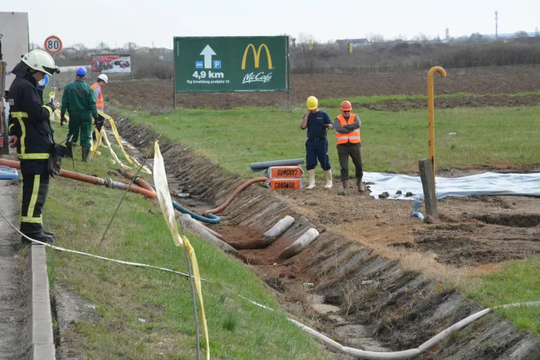 Započela sanacija mjesta ekolo&scaron;kog incidenta koji je zagadio vodu u Brodu