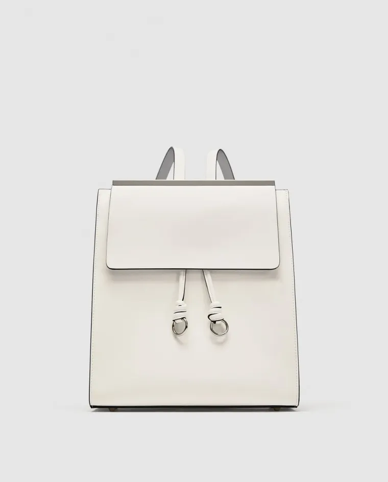 Bijeli ruksak, Zara, 179,90 kuna