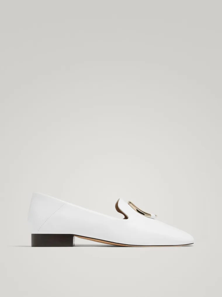 Kožne mokasine s kopčom, Massimo Dutti, 749,00 kuna