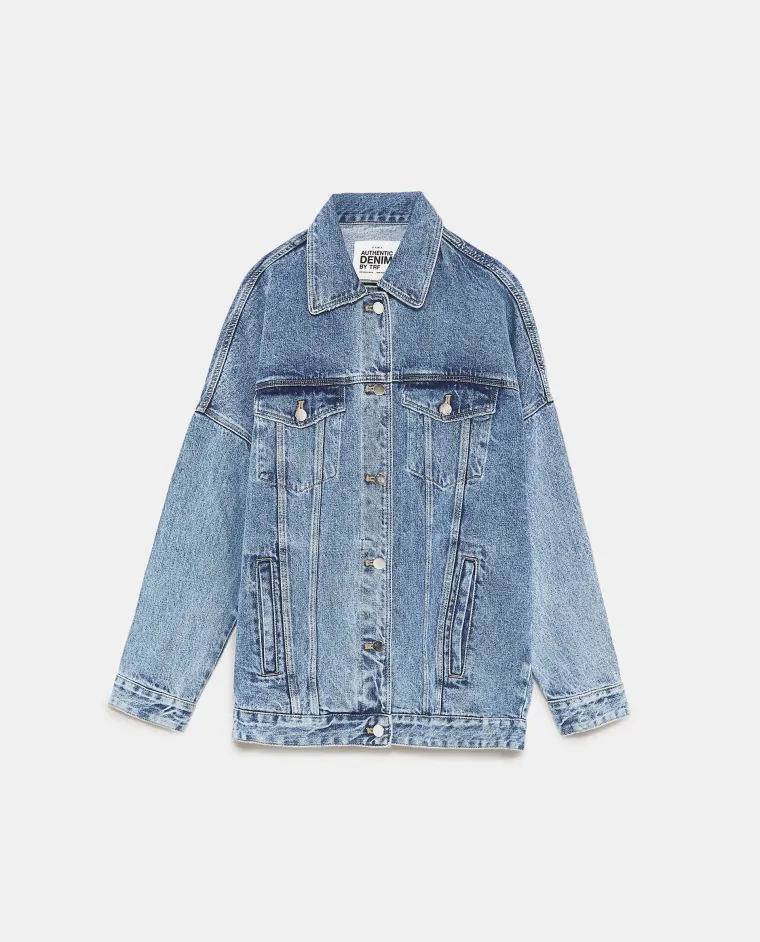 Predimanzionirana traper jakna, Zara, 299,90 kuna