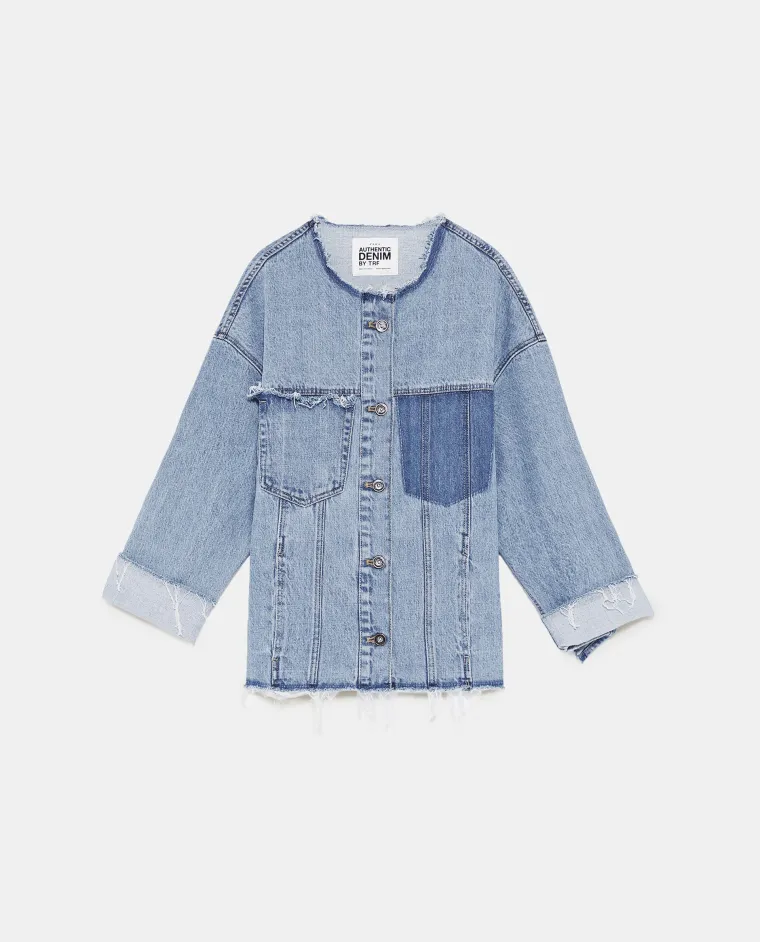 Traper jakna bez ovratnika, Zara, 229,90 kuna