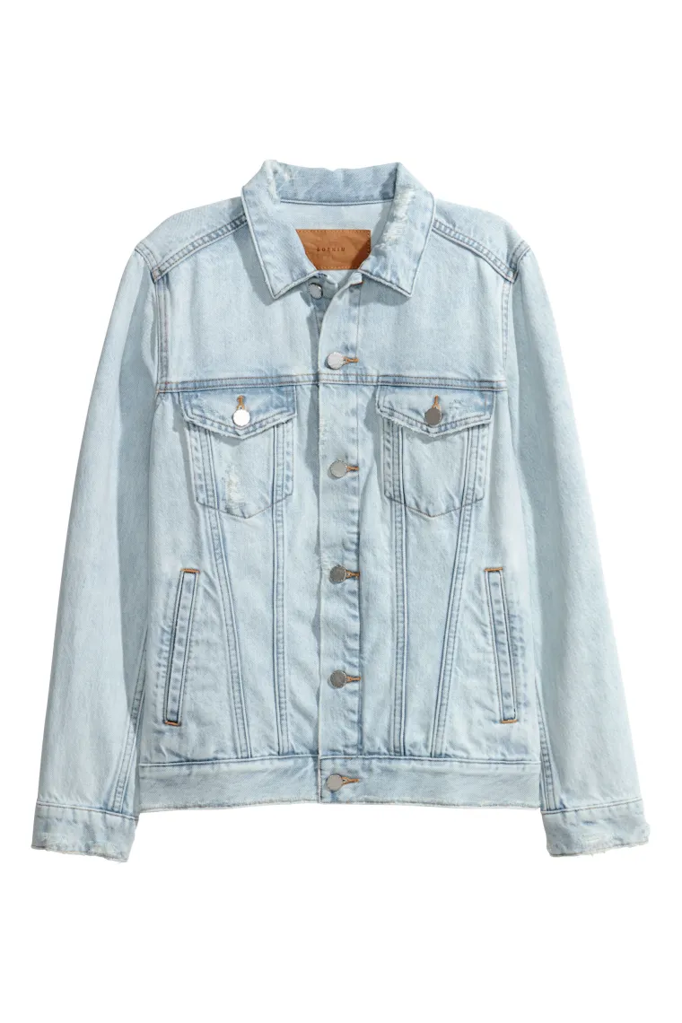 Jakna od svijetlog trapera, H&amp;M, 297,14 kuna