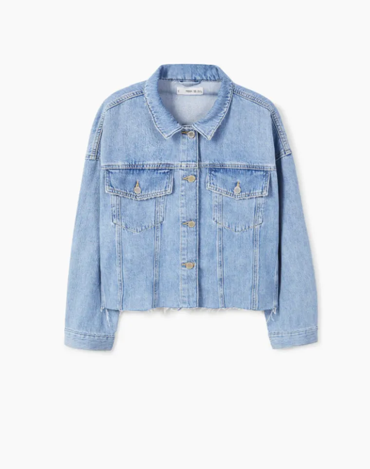 Odrezana jakna od trapera, Mango, 449,90 kuna