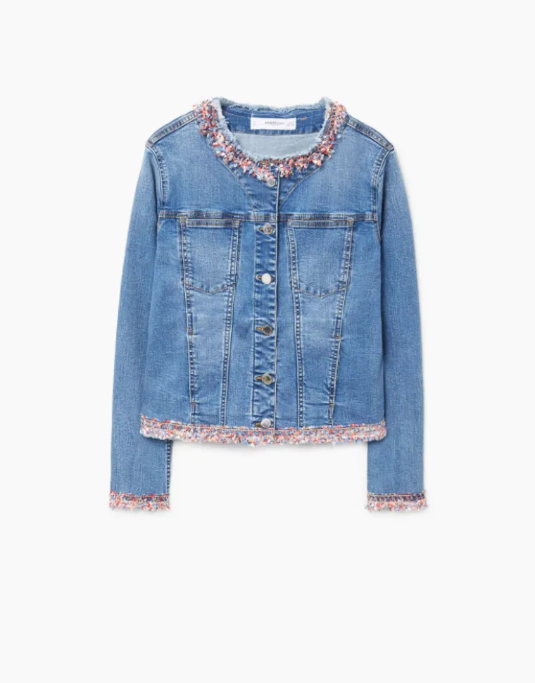 Traper jakna sa &scaron;arenim detaljima, Mango, 299,90 kuna