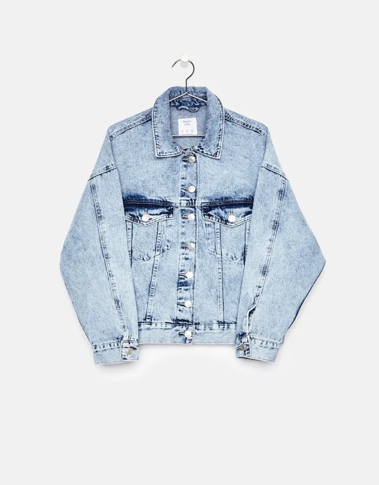 Vintage traper jakna, Bershka, 249,90 kuna