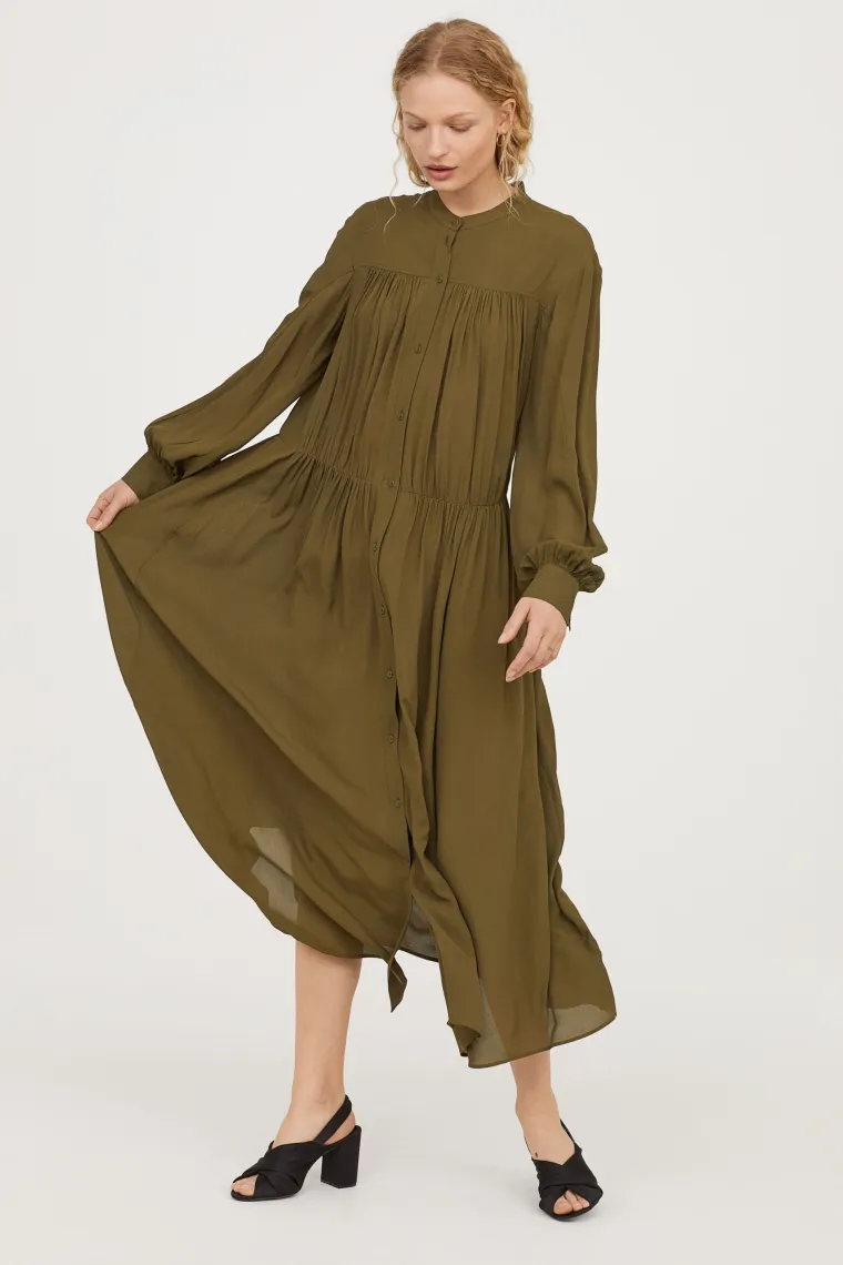 Široka maksi haljina, H&amp;M,369,41 kuna