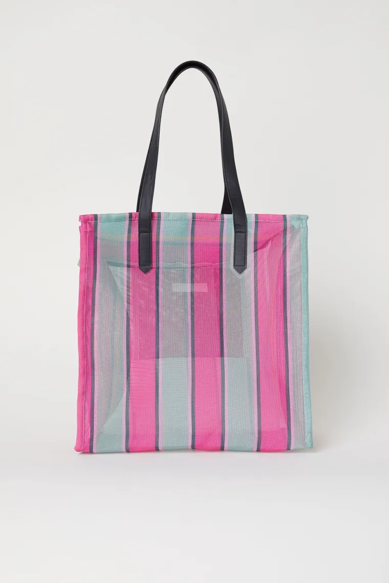 Shopper torba na prugice, H&amp;M, 148,50 kuna